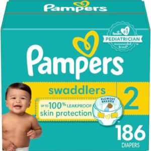 Pampers Swaddlers Diapers – Size 2