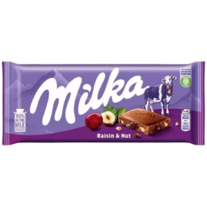 Milka Raisins & Nut Chocolate Bar